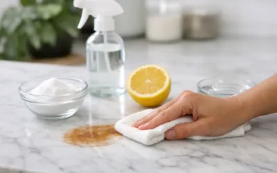 How to Remove Marble Stains Without Damage