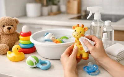 How to Disinfect Baby Toys Safely at Home