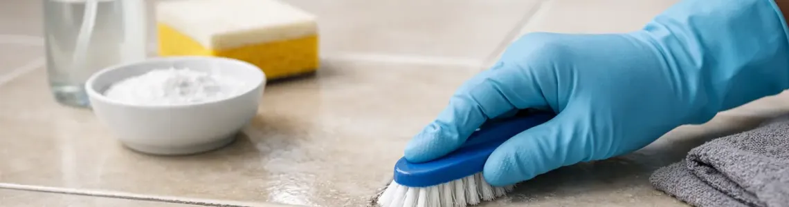 How to Clean Grout Lines Without Damaging Tile