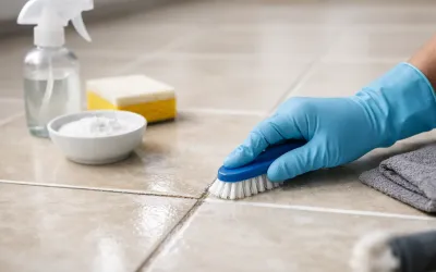 How to Clean Grout Lines Without Damaging Tile