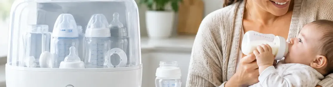 How Baby Bottle Sanitizers Simplify Feedings