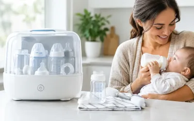 How Baby Bottle Sanitizers Simplify Feedings