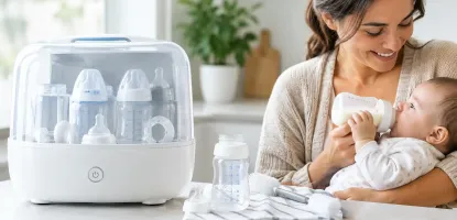 How Baby Bottle Sanitizers Simplify Feedings