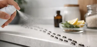Indoor Ant Repellent That Solves the Trail