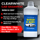 ClearWhite SIO2 Ceramic Coating Car Shampoo | High Foam Shine | Bug Tree Sap Stain Remover White Car