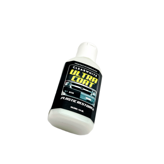 ClearWhite Ultra Coat Quartz Plastic Coating Faded Plastic Renewal for Car Motor Trim Crystal Coating Concentrated