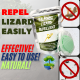 EziSac Lizard Repellent - Fast Acting Effective Natural Long-Lasting No Mess No Sticky Formula to Halau Cicak 