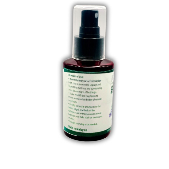 Travel-Sized Bed Bug & Flea Spray (100ml) – Effective, Safe, and Lavender Scented Travel-Sized Bed Bug & Flea Spray (100ml) – Effective, Safe, and Lavender Scented
