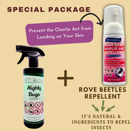 ShieldPro Foam Charlie Ant Repellent - Repel Semut Charlie from Skin, Fast-Acting & Gentle Protection ShieldPro Foam Charlie Ant Repellent - Repel Semut Charlie from Skin, Fast-Acting & Gentle Protection