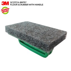 3M Scotch Brite Floor Scrub Pad with Handle Multipurpose Household Scratch Resistant Floor Cleaning Scrub 1 Pc Pack 3M Scotch Brite Floor Scrub Pad with Handle Multipurpose Household Scratch Resistant Floor Cleaning Scrub 1 Pc Pack