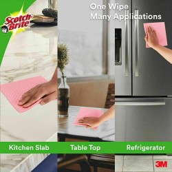 3M Scotch Brite Sponge Cloth Highly Absorbent Effective Household Cleaning Machine Washable Sponge Cloth 2 Pcs Pack