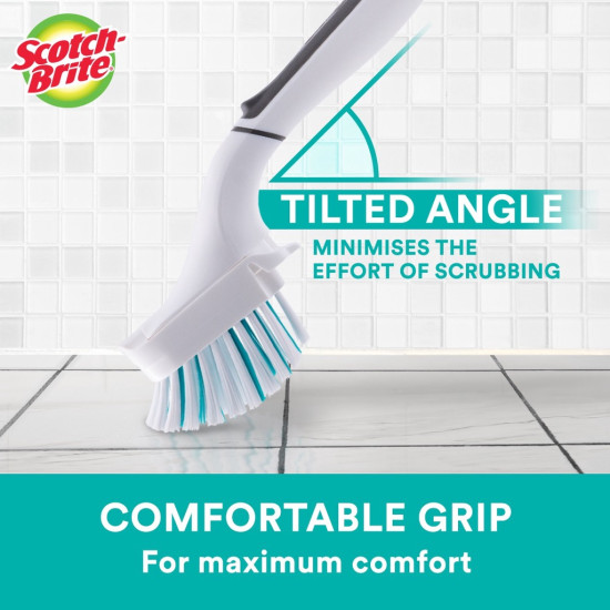 3M Scotch-Brite Handy Scrubber 552, White, 1 Piece/ Pack