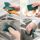 3M Scotch Brite Tough Clean Scrub Pads Powerful Scrubbing For Stuck On Messes (5pcs) Dish Pot Cleaning Wash