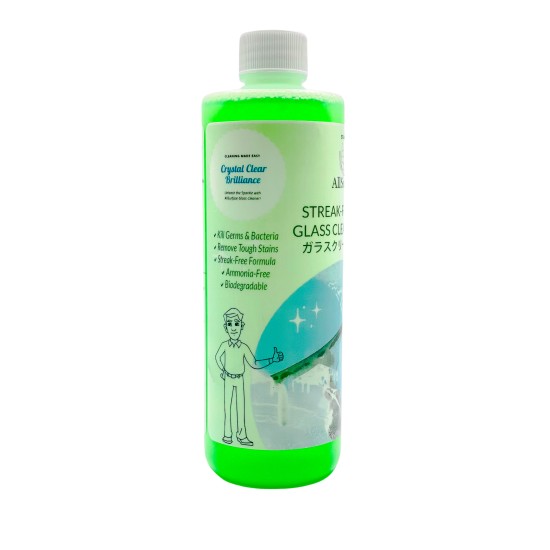 AllSurface Natural Glass Cleaner Streak Free Disinfectant Kills Bacteria (500ml) AllSurface Natural Glass Cleaner Streak Free Disinfectant Kills Bacteria (500ml)
