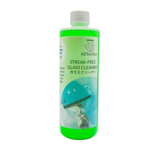 AllSurface Natural Glass Cleaner Streak Free Disinfectant Kills Bacteria (500ml) AllSurface Natural Glass Cleaner Streak Free Disinfectant Kills Bacteria (500ml)