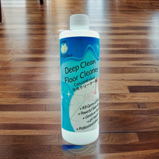 AllSurface Deep Clean Powerful Stain Remover Wood Marble Floor Cleaner - Easily Wipes Out Tough Stains, No More Annoying Foam!